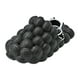 thumbnail image 4 of Divertidas zapatillas con burbujas, sandalias deslizantes, zapatos antideslizantes, zapatillas de SPA para el hogar, baño, y niñas Negro 31-32 CUTICAT Chanclas Sandalias Chanclas, 4 of 8