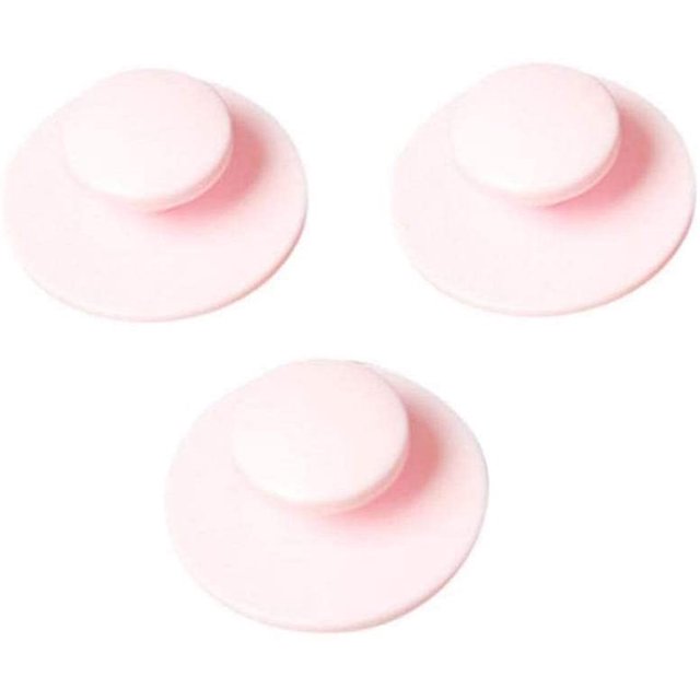 10 Pcs Self-Stick Drawer Knobs Instant Cabinet Drawer Mini Handle Helper Kitchen Cabinet Door Window Drawer Auxiliary Pulls Convenient Opening Stick-on Handles(Pink)
