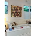 thumbnail image 5 of Marmont Hill "Bird's-Eye View of New York City" by John Falter Painting Print on Canvas, 5 of 7