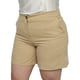 thumbnail image 4 of Short clásico de lino (talla extra), modelo 0136 (Beige) Roman Fashion  SH-ELY-0136-BEIGE, 4 of 5