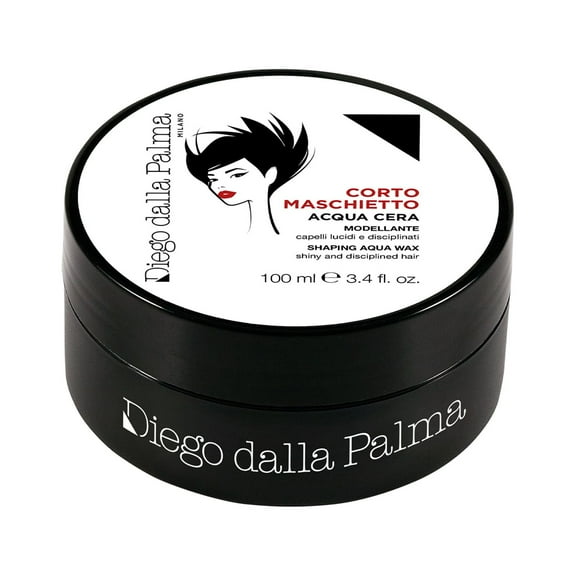 Diego dalla Palma Shaping Aqua Wax, Wax Pomade, Hair Styling Wax, 3.4 oz