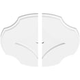 thumbnail image 2 of 20"OD x 1"ID x 7"C x 1"P Percival Architectural Grade PVC Contemporary Ceiling Medallion, Two Piece, 2 of 11