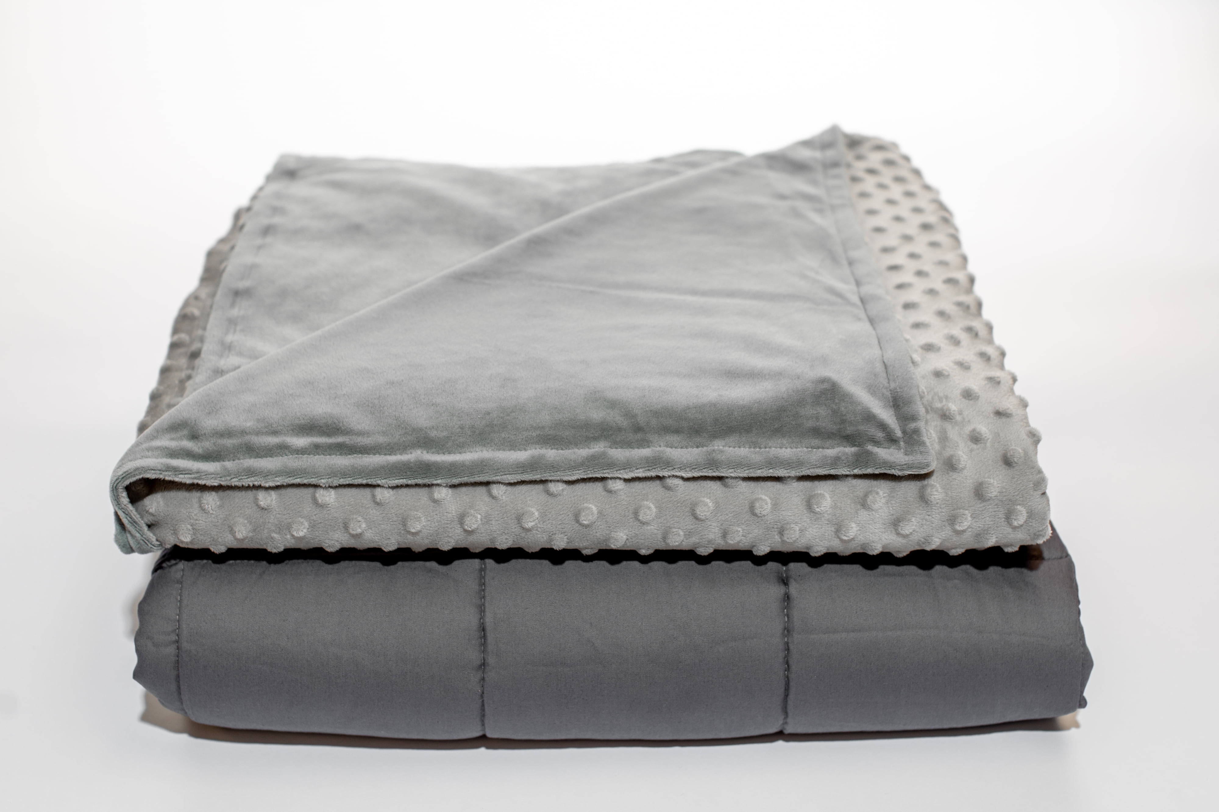 Quility Premium Weighted Blanket with Soft Cotton Cover, 60"x80", 20