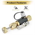 thumbnail image 4 of Herramienta de Extracción de Núcleo de Válvula con Clasificación de Vacío, Conector Hembra de 1/4 Pulgadas X Conector Macho de 1/4 Pulgadas, Compatible con R410A., 4 of 5