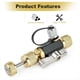 thumbnail image 4 of Herramienta de Extracción de Núcleo de Válvula con Clasificación de Vacío, Conector Hembra de 1/4 Pulgadas X Conector Macho de 1/4 Pulgadas, Compatible con R410A., 4 of 5