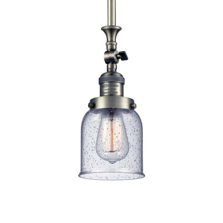 

Innovations Lighting 206 Small Bell Small Bell 5 Wide Adjustable Mini Pendant - Brass