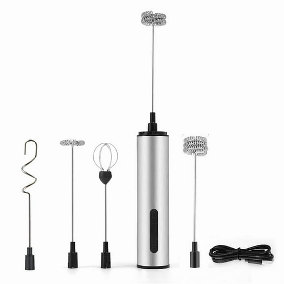 Rechargeable Milk Frother,Handheld Electric Foam Maker,Milk Frother Coffee Frother Electric Whisk for Lattes,Cappuccino