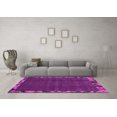 thumbnail image 3 of Ahgly Company Indoor Rectangle Abstract Pink Modern Area Rugs, 6' x 9', 3 of 4
