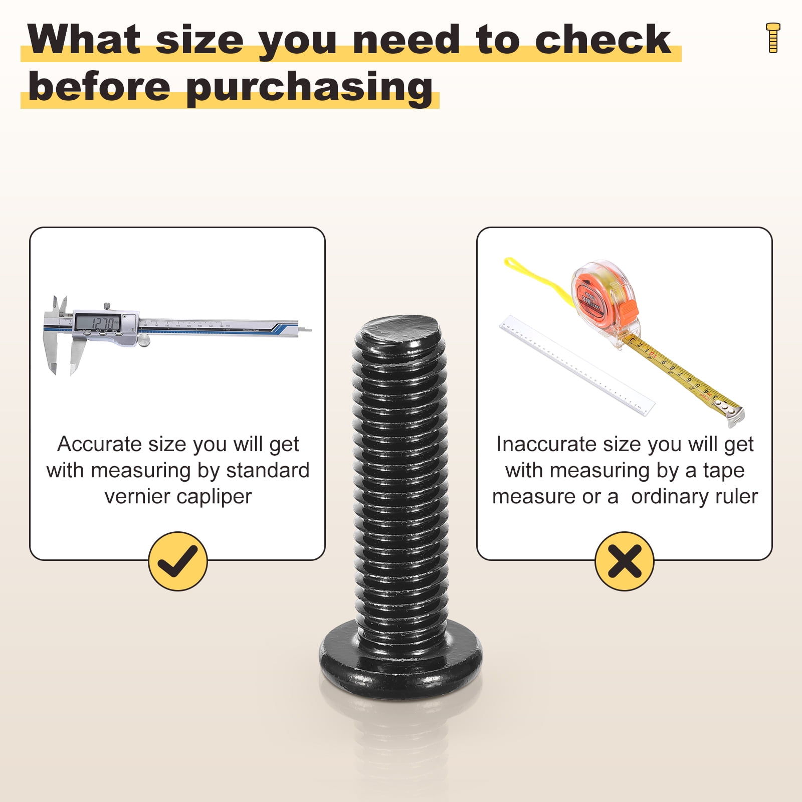 Flat Head Hex Socket Cap Screws Bolts(M6-1x30) 50Pcs, with Wrench Steel Hex Socket Furniture Bolts Countersunk Screws - for Furniture Woodworking Project, Black Tone