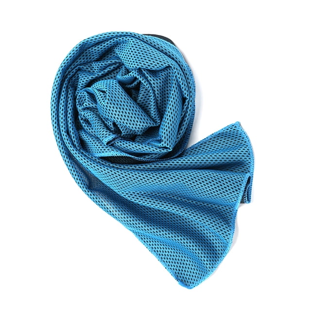 Wosthever Toalla deportiva de microfibra Toalla de cara de hielo de enfriamiento rápido Toallas de playa de secado rápido Toallas de Type3 NO3