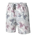 thumbnail image 5 of Naloa Lilies Flowers Men's Beach Shorts, Surfing shorts, Swim trunks, Quick Dry Swim Trunks for Surfing Beach Fun - 3X-Large, 5 of 9