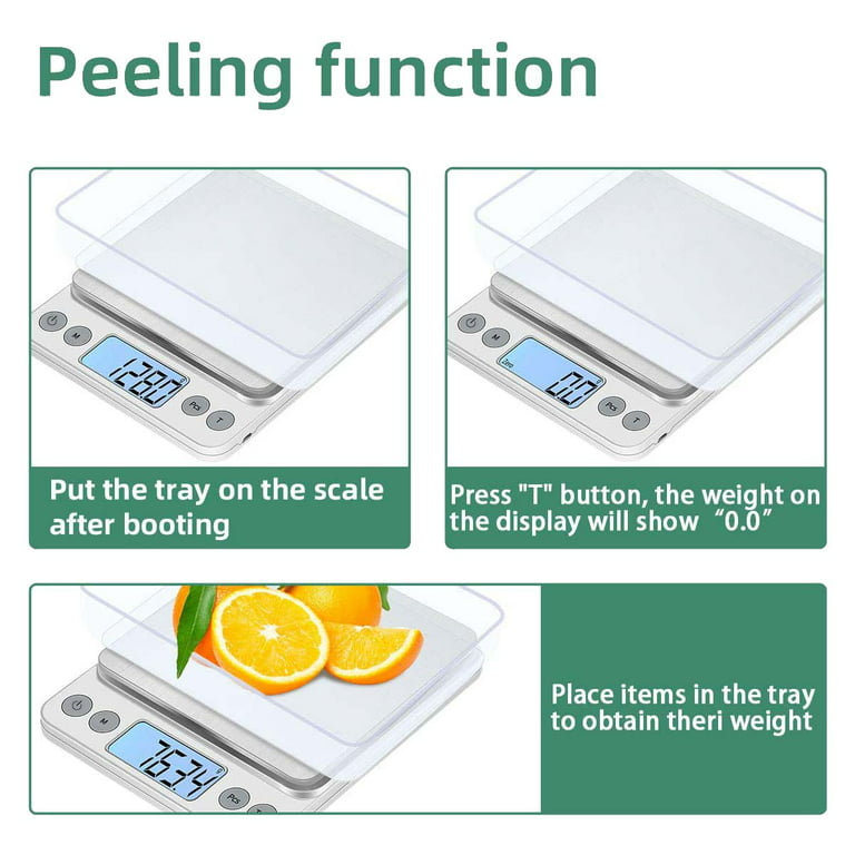 Digital Scale 3000g x 0.1g Kitchen Food Diet Electronic Weight Balance