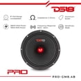 thumbnail image 2 of Altavoz DS18 PRO-GM8.4B de 8 pulgadas, 580 W, 4 ohmios, para estéreo de coche, 2 of 6