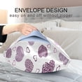 thumbnail image 7 of GZHJMY Valentine's Day Heart Satin Pillowcase, Soft Breathable Silk Pillow Case with Envelope Closure for Hair and Skin, Queen Size 30 x 20 Inch Home Decor, 7 of 7