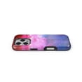 thumbnail image 4 of DesignSkinz Scratch-Resistant Hard Slim Case Compatible with iPhone 15 Pro (Compatible with MagSafe) - Vivid Pink and Blue Space, 4 of 9