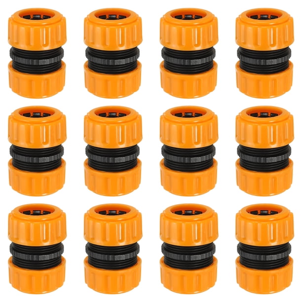 Conector de reparación de manguera 11/16", 5 piezas, conectores de manguera de jardín de plástico, Marigold