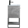 thumbnail image 6 of 24 inch Single Bathroom Vanity in Concrete Grey, 6 of 16