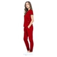 thumbnail image 3 of Dagacci Medical Uniform 4-Way Stretch Jogger Unisex Scrub Set, 3 of 5