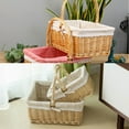 thumbnail image 6 of ifundom 1Pc Lightweight Willow Basket with Handle for Home Fruit Storage and Picnic Use, 6 of 8