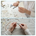 thumbnail image 6 of Uxcell 200Pcs Flat Head Pins for Jewelry Making 60mm Brass Flat Head Pins Jewelry Head Pins 20 Gauge Silver and Gold, 6 of 6