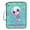 Cute Cartoon Skeleton Dancing, variant on Haosy Accordion File Organizer Zipper Binder 500 Sheet 6-Tab Expanding File Folder Multi-Pocket 1.2 Inch 3 Ring Dreamy Pastel Pink