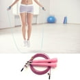 thumbnail image 4 of pitrice Speed Skipping Wire Rope Indoor Outdoor Jumping Rope Weight Loss Exercise Home Gym Workout Tool, Pink, 4 of 9
