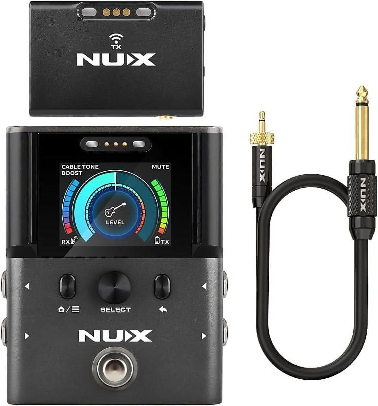 NUX B-8 Professional 2.4GHz Guitar Wireless System - Black