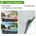 thumbnail image 5 of Dashboard Cover for KIA Sorento 2010-2016 Non-Slip Center Console Dash Cover Mat Flannel Silicone, 5 of 7