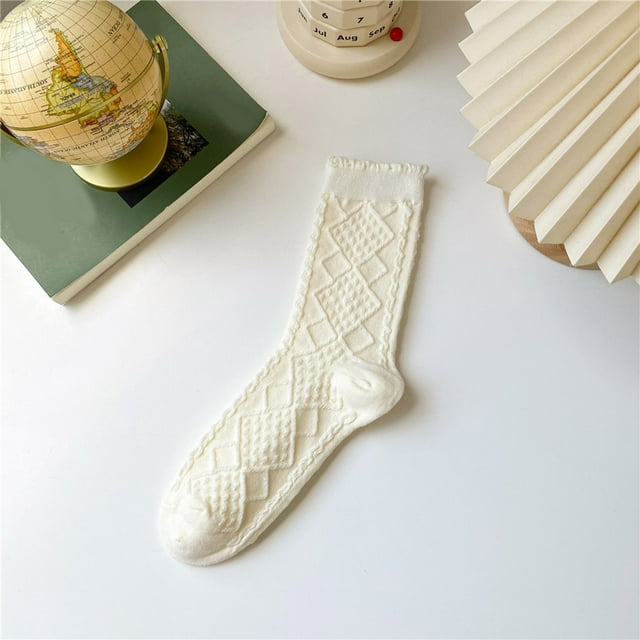 Harpily Womens Socks Solid Color Socks Colorful Lightweight Cotton Athletic Socks