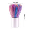 thumbnail image 4 of Vogacara Nuevo 1PC Nail Art Brush Colorido Mini Nail Dust Brush Portable Manicure Powder Limpieza Herramienta de maquillaje Juegos de manicura, 4 of 6