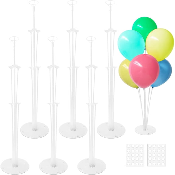 Balloon Sticks with Base, Balloon Stand Kits for Table Center Floor Party Decorations