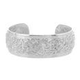 thumbnail image 6 of K-KED Ethnic StyleTibetan silver Bracelet With Wide Opening New Chinese Style Bracelet-B, 6 of 9