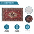 thumbnail image 6 of Boho Southwest Placemats Set of 6, Vintage Farmhouse Ethnic Aztec Tribe Art Placemats for Dining Table, Place Mats for Kitchen Tabletop, Waterproof Wipeable Dining Table Mats Set, 6 of 9