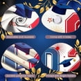 thumbnail image 4 of Red Blue Theme Grad 2026 Banner Graduation Cap Design Grad Ceremony Backdrop Stars Pattern Fireworks Decor 2026 Grad Background for Graduation Ceremony College Graduation Grad Party, 4 of 9