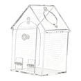 thumbnail image 4 of Bunblic Reptile Feeding Box Habitat Cage Clear Ventilation Lightweight Hatching Container Reptile Breeding Box for Cockroaches Cricke, 4 of 8