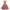 Pink, variant on POTETI Sundresses for Plus Size Women Pink Mini Dresses Casual Sleeveless Strawberry Print Slim Mini Dress Plus Sundress