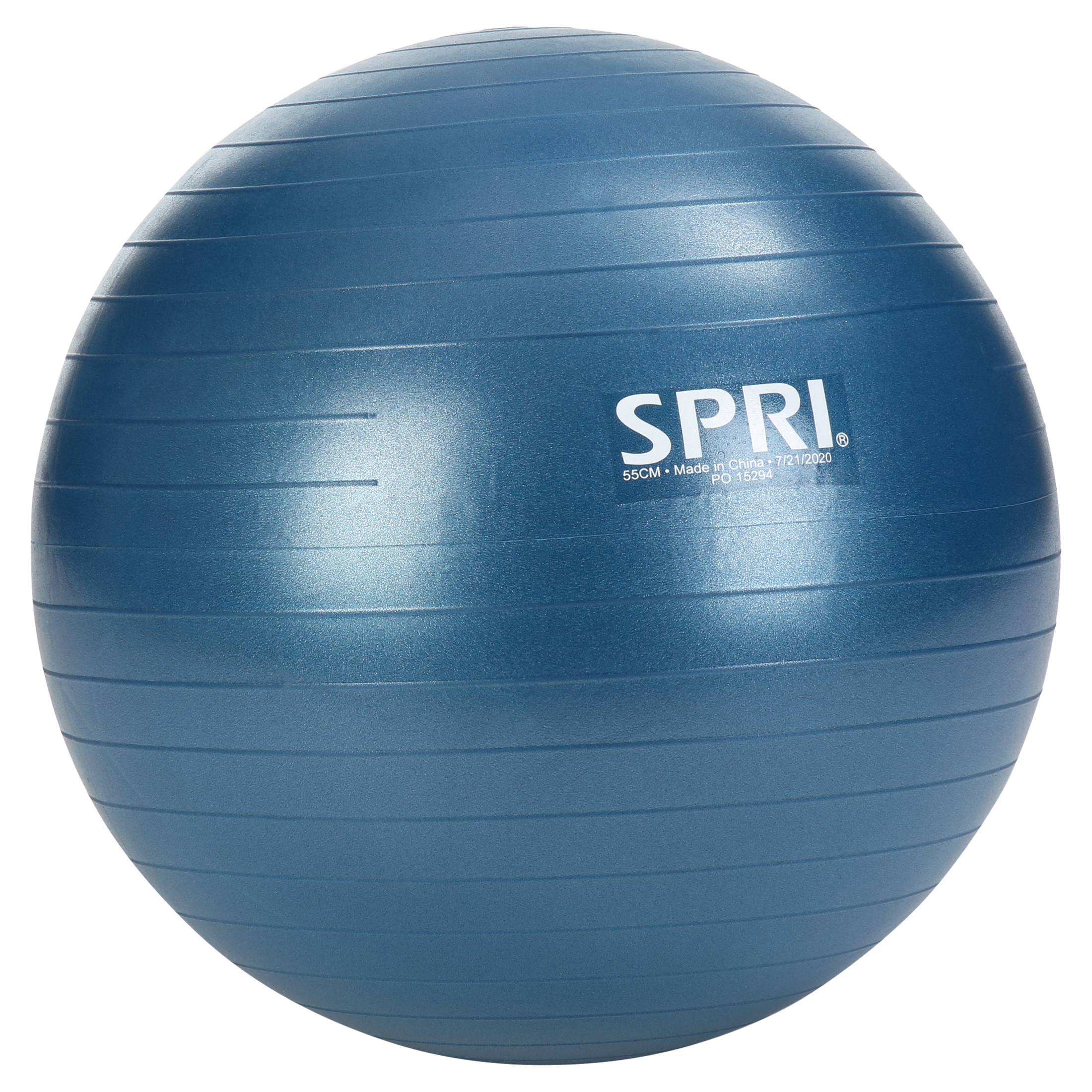 SPRI Weighted Stability Exercise Ball 55cm Blue Walmart
