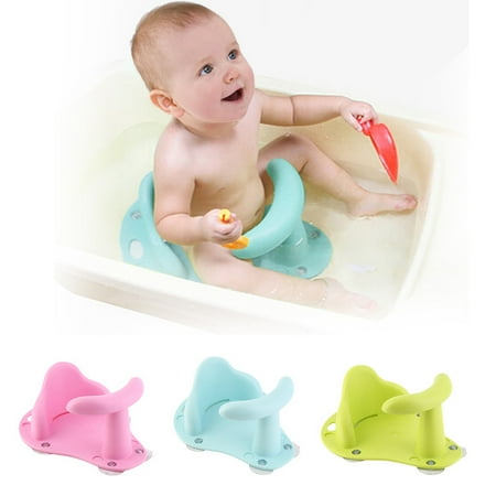 - Baby Bath Tub Ring Seat Infant Child Toddler Kids Anti Slip Safety Chair