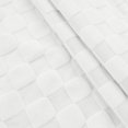 thumbnail image 5 of FRSASU Men's 2 Piece Sweatsuits Outfits Jacquard Checkerboard Short Sleeve Zip Polo Shirt Sweatshirt Joggers Sweatshorts Tracksuit Set White, 5 of 7