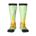 thumbnail image 2 of Lsque Pikmin Printed Crew Socks Men's Women's LightWeight Thin Casual Calf Socks ,Knee High Socks,Cotton Socks, 2 of 9