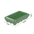thumbnail image 3 of Contenedor para huevos con cajón para refrigerador, dispensador de huevos para acampar, caja de almacenamiento con capacidad para 15 huevos., 3 of 7
