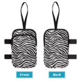 thumbnail image 3 of COEQINE Printed Crutch Accessories Elbow Crutch Bag Fashion Zebra Print Forearm Crutch Pouch, Broken Leg Crutch Bag, Hands-Free, Organize Daily Essentials, for Seniors, 3 of 7