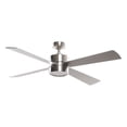 thumbnail image 4 of Modern 52-in 4-Blade Brushed Chrome LED Ceiling Fan with Light and Remote Control - 52", 4 of 5