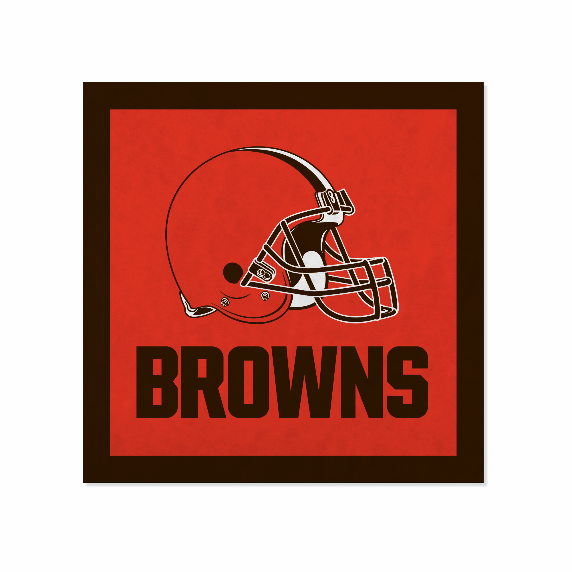 : Rico Industries NFL Football Cleveland Browns Primary  Personalized Metal Street Sign 4 x 15 Home Décor - Bedroom - Office - Man  Cave : Sports & Outdoors