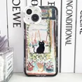 thumbnail image 3 of Funda de teléfono Claude Monet Van Gogh con diseño de gato divertido para iPhone 16 15 14 13 12 11 Pro Max Mini XS X XR SE 7 8 Plus, funda suave transparente, 3 of 5