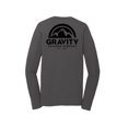 thumbnail image 2 of Gravity Outdoor Co. Chemise à Manches Longues Performance - Charbon - Logo Noir - m, 2 of 2