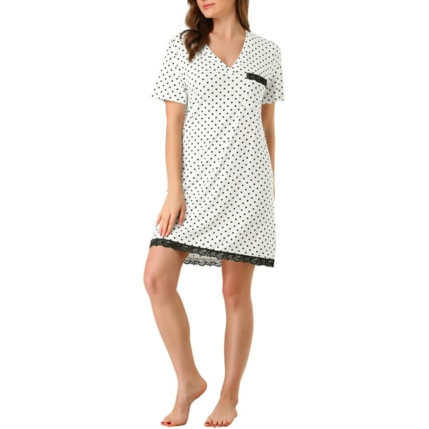 soft short nightgowns