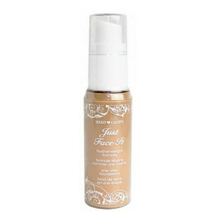 Hard Candy Just Face It Foundation, 883 Ultra Light + Schick Slim Twin ST for Dry (Best Light Foundation For Dry Skin)