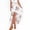 White, variant on Skirts for Women Skirt Bohemian Lace Up Floral Print Flowing Skirt for Women Comfortable Loose Fit Beachwear Boho Style White M