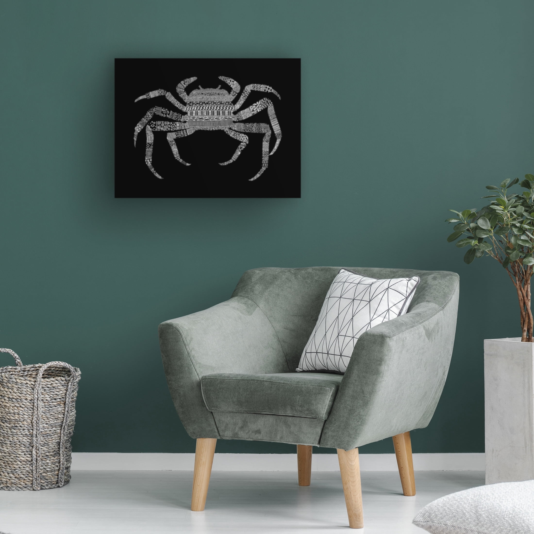 Trademark Fine Art Florent Bodart Crab Canvas Wall Art